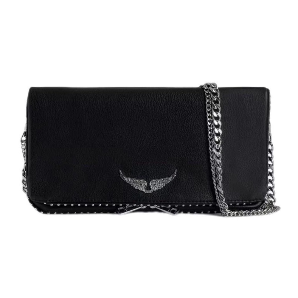 NWT Zadig & Voltaire Rock Studs Clutch